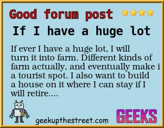 techjungle's tweet image. If I have a huge lot geekupthestreet.com/-h1sbo8y2v0v8n…