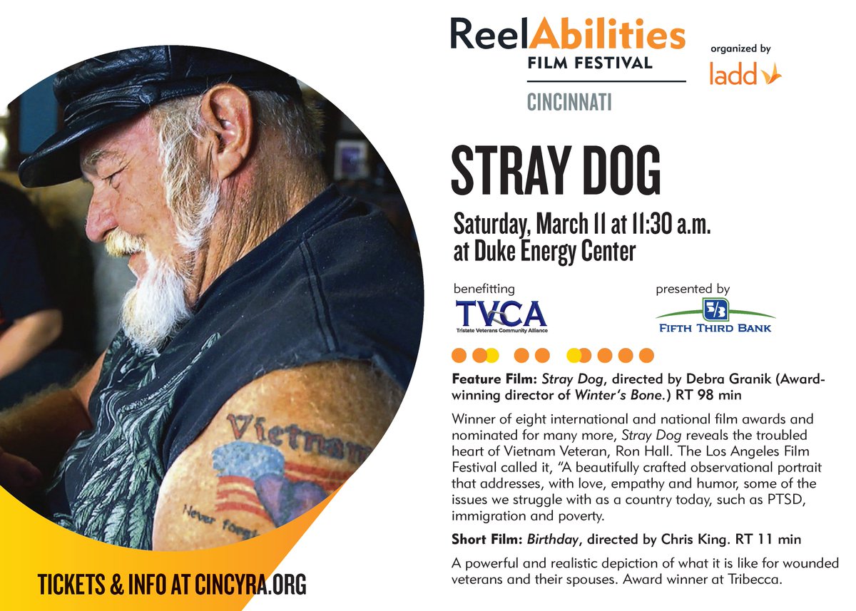 OTRFilmFest's tweet photo. Join our VIPs @RangerSchlitz   &amp;  @AndersonActive  at our Veterans Brunch &amp; Film 3/11. Sponsored by @FifthThird https://t.co/RivH0HFTKo