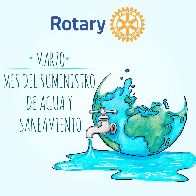 Rotary4281's tweet image. Cuidar el #Agua: Una prioridad de #Rotary y compromiso de todos #Distrito4281