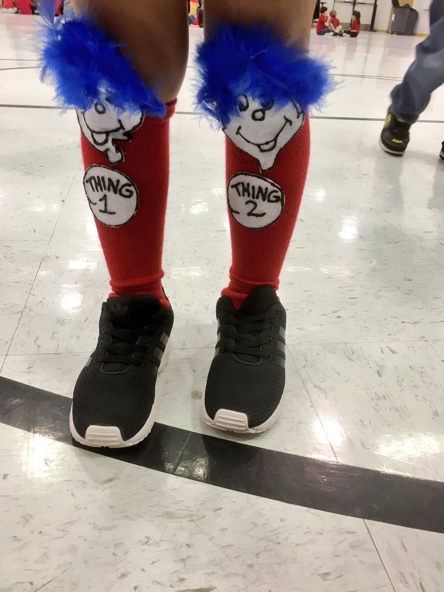 PCho_IES's tweet photo. Crazy socks day for us! #ReadAcrossAmerica #prekcubs🐾 https://t.co/c6xF6QpsWj