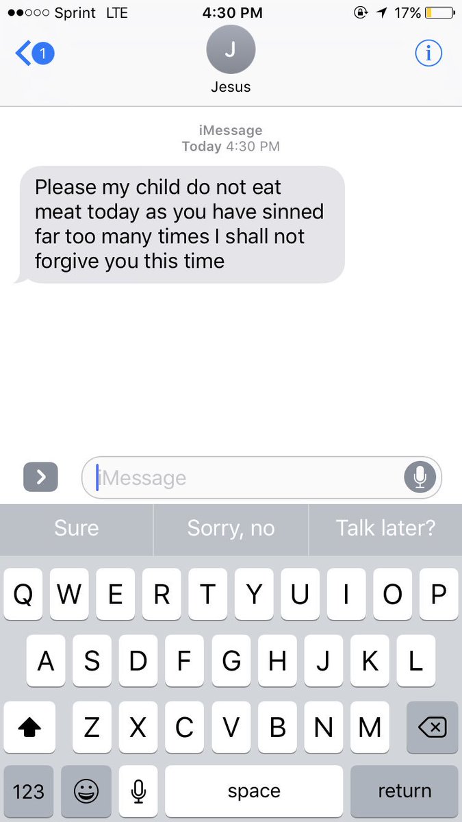 tarynstevens_'s tweet image. I almost ate meat but then Jesus texted me and I knew I would survive without it 💆🏼💆🏼🙏🏼 #AshWednesdayProblems