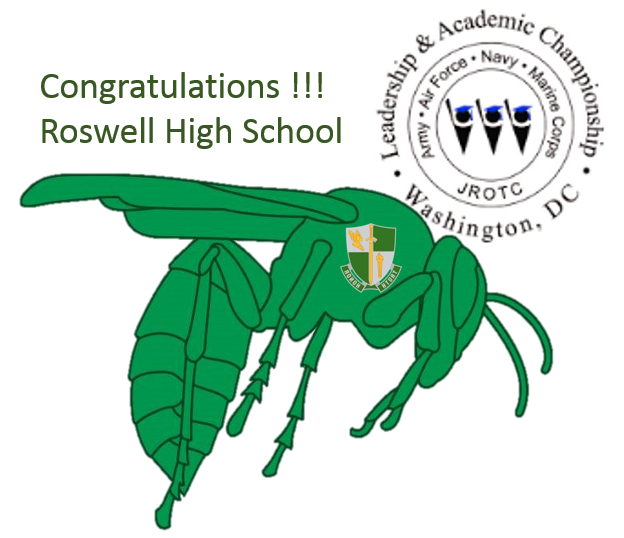 Congratulations to <a href="/RoswellJrotc/">Roswell Hornet Battalion</a> <a href="/FCSJROTC/">Fulton County  JROTC</a> <a href="/FultonCoSchools/">FultonCountySchools</a> on their third consecutive selection for national academic competition.