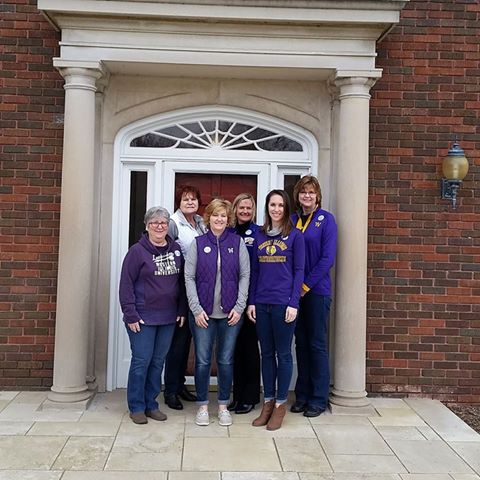 WIUAlumni's tweet photo. The staff at your WIU Alumni Association are wearing jeans today in support of Miracle Jeans Day! #WIUMiracleJeansDay #WIUMJD https://t.co/hINOwNZvaO