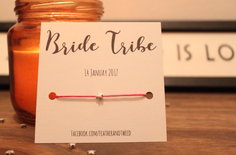 hehinchcliffe's tweet photo. And our awesome bracelets are more popular than ever right now #weddinghour #henparty @featherandtweed #bridetribe https://t.co/UpcBB8XF6x