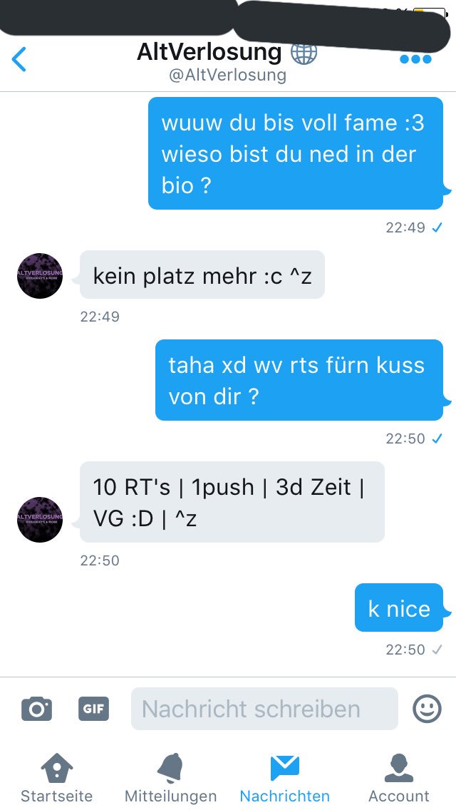 7oveGamerHD's tweet photo. Jungs mach mal! @AltVerlosung push ? https://t.co/hyrQuL8BGx