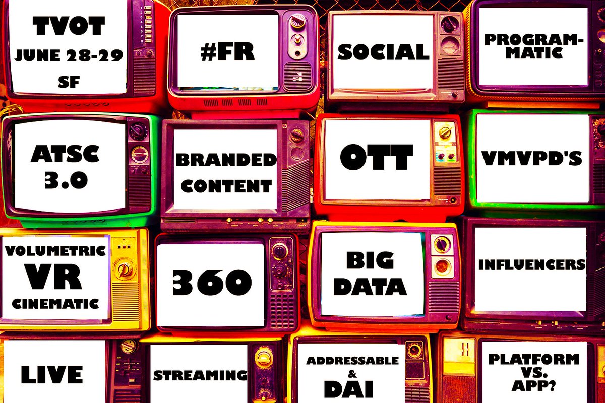 TVOTshow's tweet photo. @TVOTshow #FR - June 28-29 #sanfrancisco - We'll be #focusingon all these topics and #stirringthingsup #tmrwcorp.  https://t.co/f2RjHrE6Bv https://t.co/HXfeIu6oNP