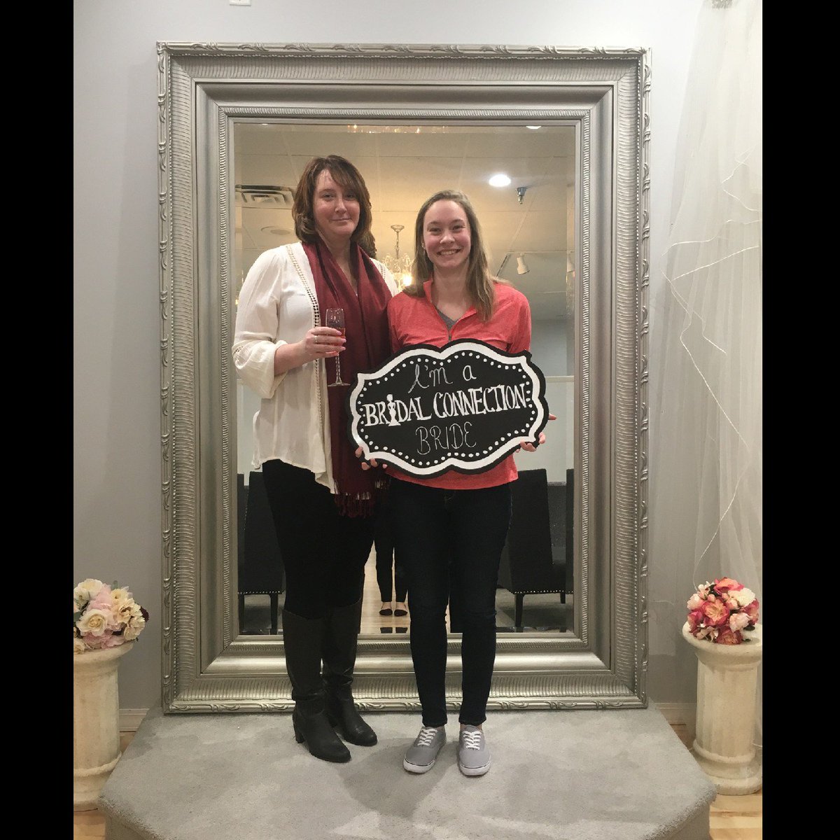 Heather said #yestothdress and joined our #tbcfamily! She is having a fall wedding and we can't wait to see photos!