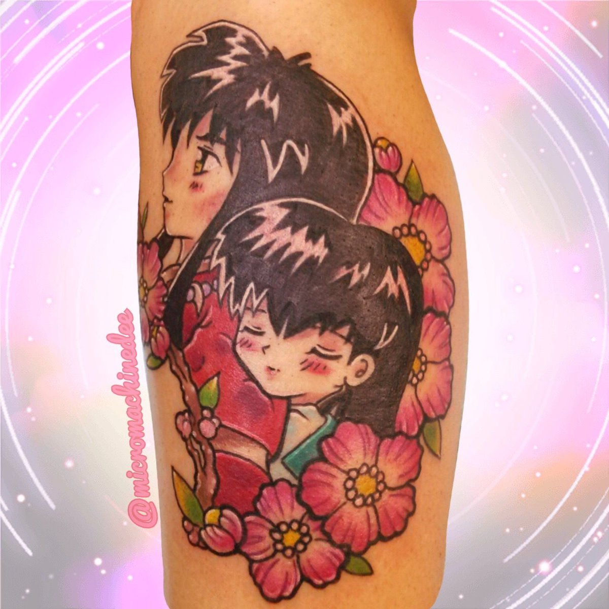 Micromachinedee's tweet photo. #Inuyasha and #Kagome 💕💕
Give me moar #OTP tattoos to do pls!!
#animetattoos #kawaiitattoos #tattoo #tattoos #pnw #pdx #oregon #Pdxtattoos https://t.co/8ZONPuEdoL
