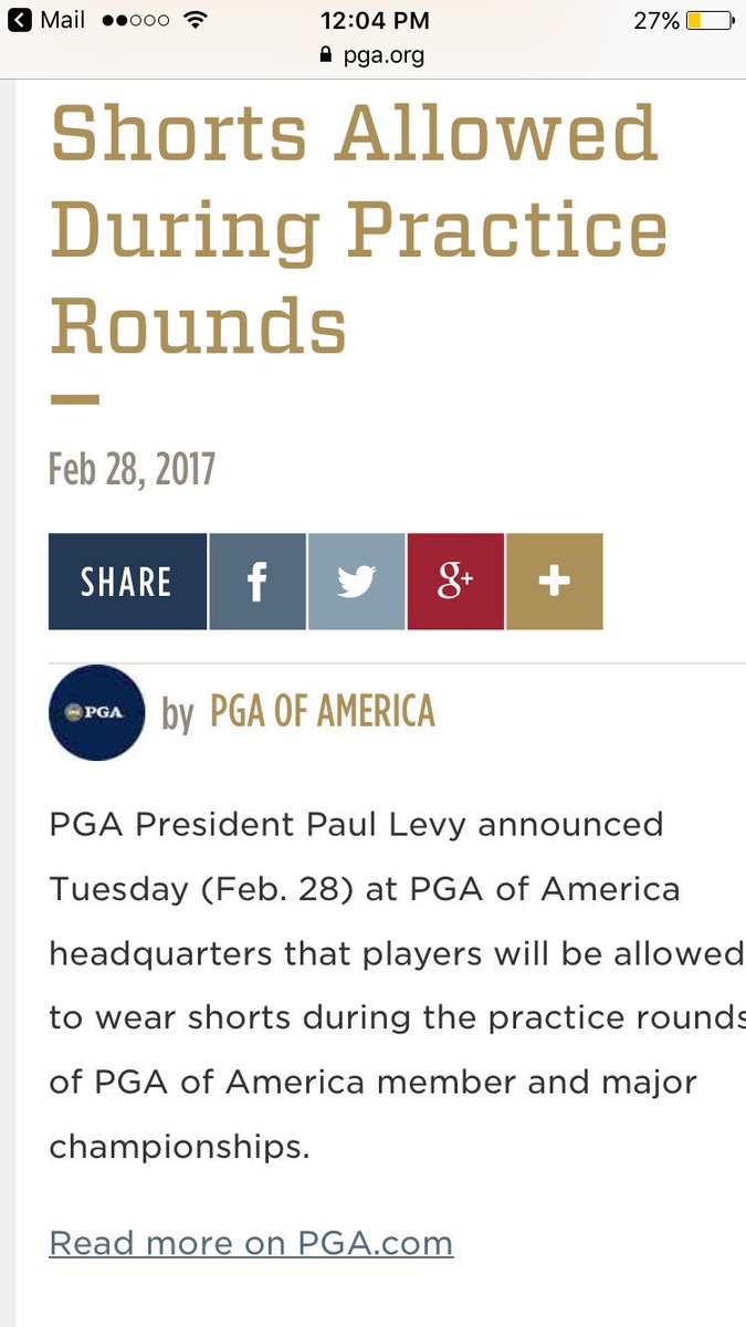 JerryKingGolf's tweet photo. Looks like #hangloose #aloha is spreading throughout the mainland &amp; the @pgaofamerica !! Nice... https://t.co/B4t0aNMlAD