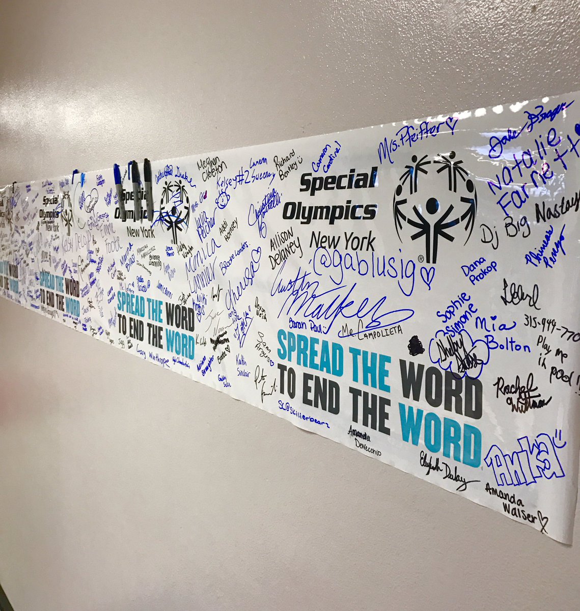 BvilleUnified's tweet photo. It was wonderful seeing such great participation today! 👍🏼#SpreadTheWordToEndTheWord https://t.co/qxLhQd2xXs