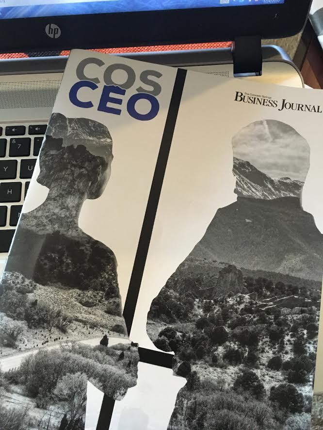 HugSpeak's tweet photo. Have you seen the first #COSCEO from @CSBizJournal? It's an honor for HugSpeak (& our founder) to be mentioned in this new publication! https://t.co/e8eElyaVtY