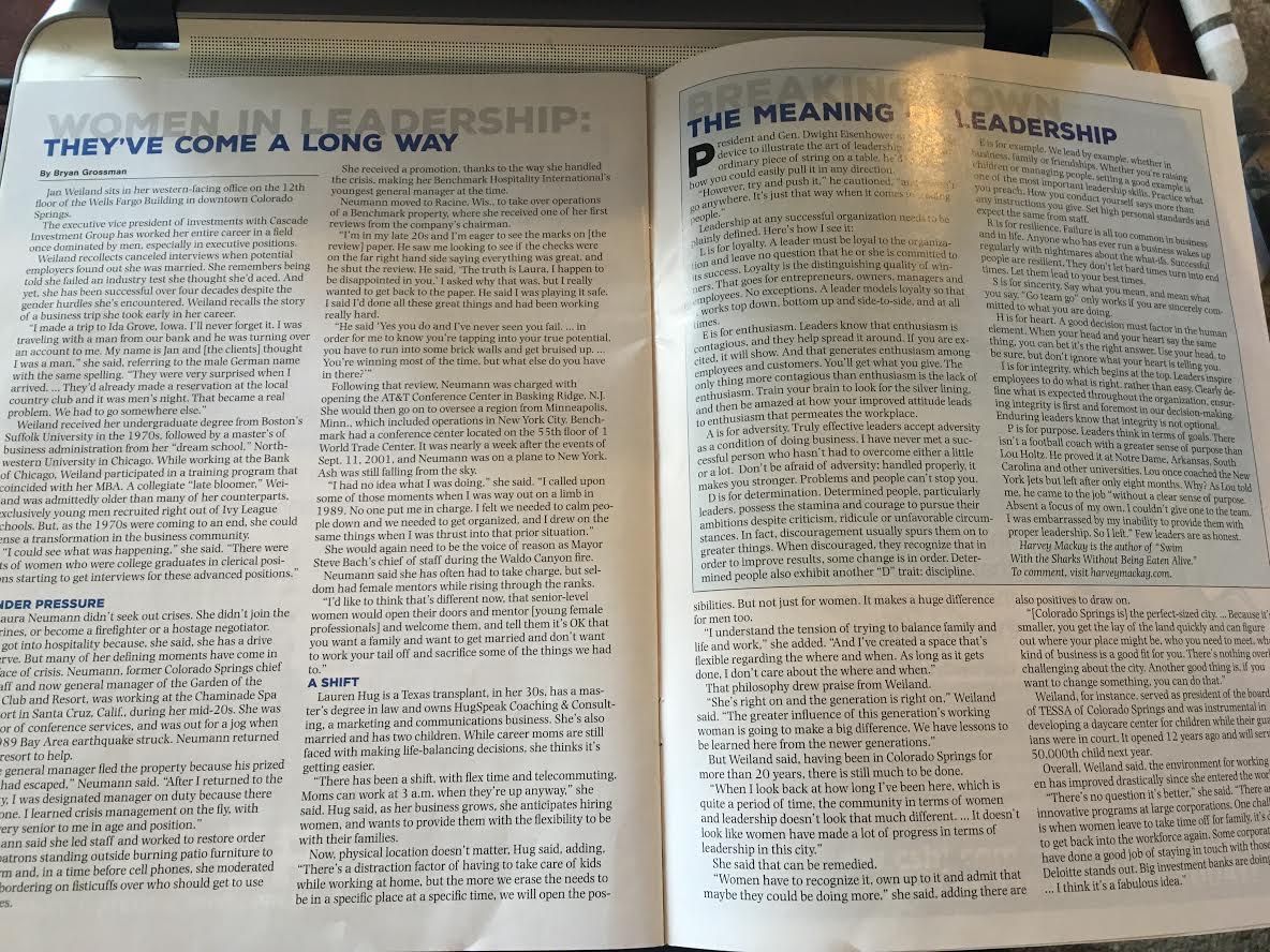 HugSpeak's tweet photo. Have you seen the first #COSCEO from @CSBizJournal? It's an honor for HugSpeak (& our founder) to be mentioned in this new publication! https://t.co/e8eElyaVtY