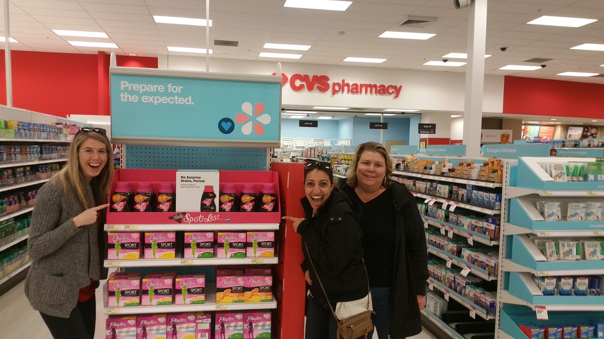 avaniptl's tweet photo. So excited 2 see TOTALLY SPOT-LESS powered by Clorox 2 in Target test markets! Amazing product 4 feminine stains (and more)! #thriveatclorox https://t.co/TBNdxVyk8A