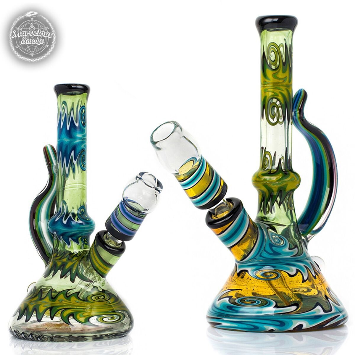 marveloussmoke's tweet photo. Add a new piece to your collection!

Get your multicolored wig wag mini tube by #JeffGreen online now, https://t.co/HNEMnCdM8D https://t.co/otTw7sw6n0