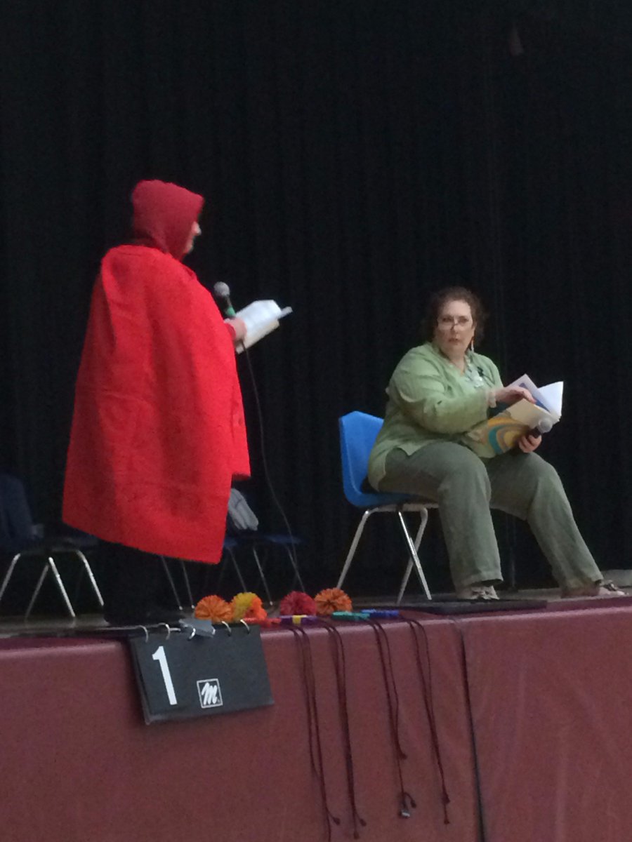 WES kicked off Read Across America week with a readers' theater assembly! #bravobburg