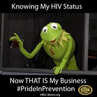 Get tested for HIV and other STDs. It helps you protect yourself and others. #GetTested #PrideInPrevention #ProtectYourselfandOthers