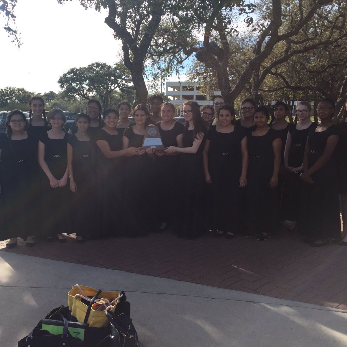 Anchor Choir made straight 1's on stage and in sight reading for our first Varsity UIL Choir competition! So proud of our girls &amp; Director⚓️