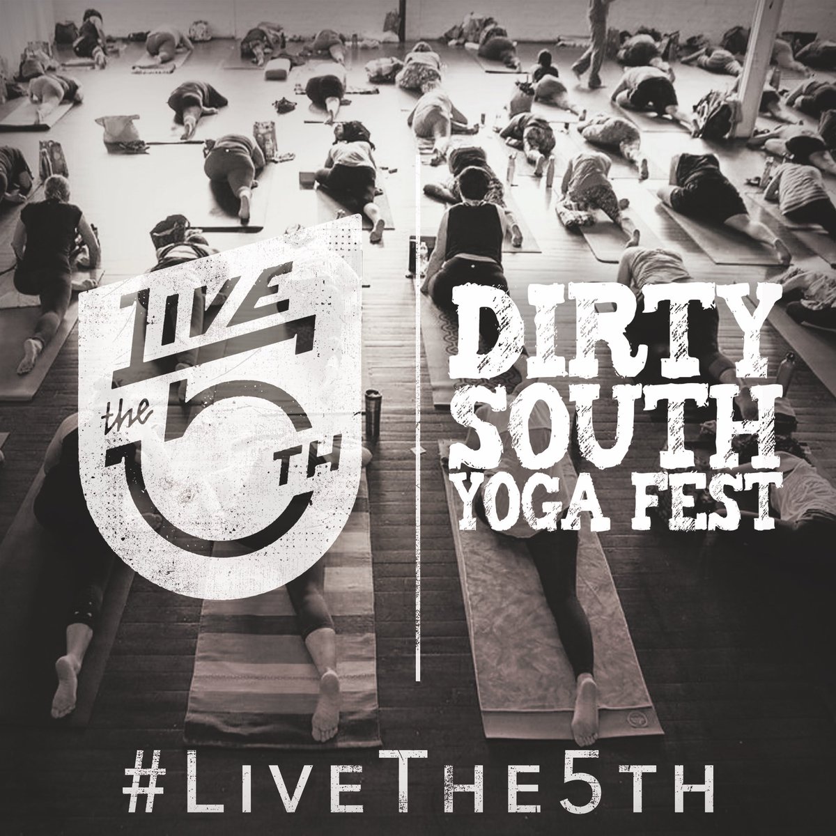 livethe5th's tweet photo. On March 5th @DirtySouthYoga will host a free yoga class courtesy of #LiveThe5th. Go get your yoga on: https://t.co/XP2AwcLD2a https://t.co/o90gRDFb1T