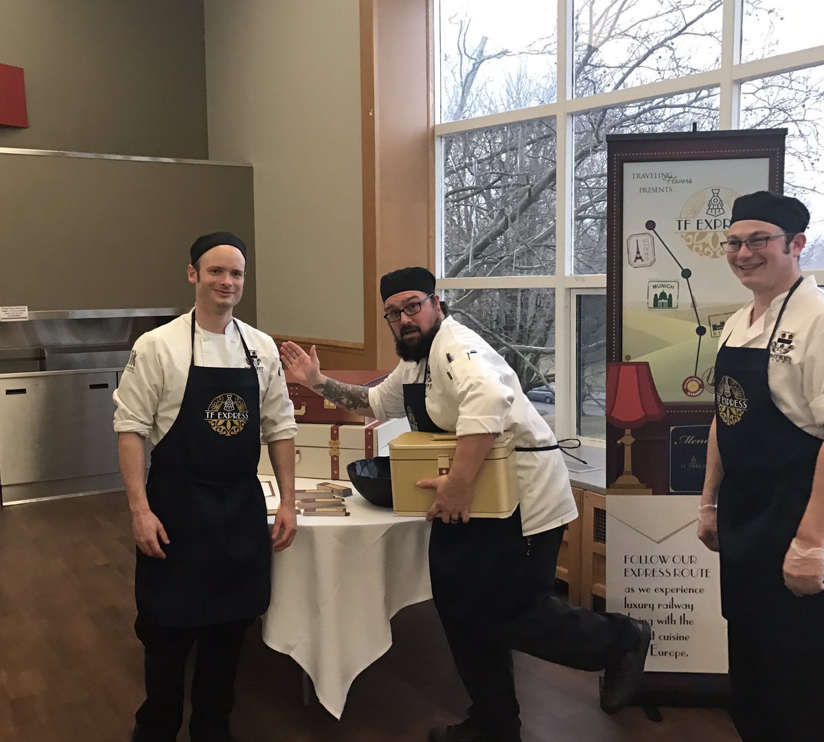 Chefs running for the train to catch the train of #Travelingflavors for dinner! #istanbul <a href="/PomfretSchool/">Pomfret School</a> <a href="/FlikISDining/">FLIK Independent School Dining</a>