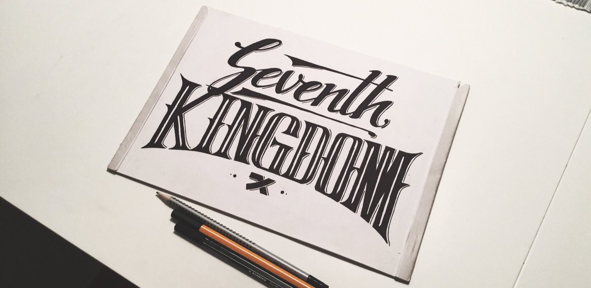 Steelogy's tweet image. First apparel logo concept for @7kClique @7kCreators - feedback is highly appreciated