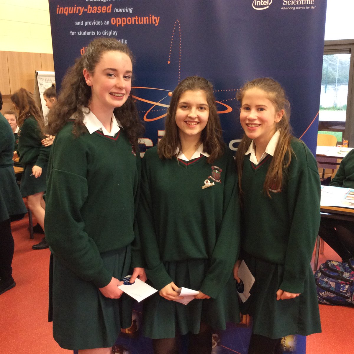 SciFest4STEM's tweet photo. Well done to the students who participated in SciFest@School @stleoscarlow today. @itcarlow @BrazilDina @JCforTeachers @scienceirel https://t.co/aE0Z94diOw