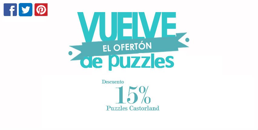 Sinpuzzle's tweet photo. ¿Fan de puzles Castorland? Este mes de Marzo,15% de descuento en todos los puzles.Novedades 2017 incluidas en oferta
https://t.co/sgIyQib2ti https://t.co/f1eDCSRX2y