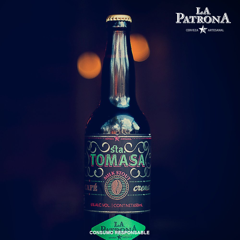 ¿Sabías que a la cerveza Sta. Tomasa le agregamos lactosa en polvo que da un sabor a leche cremosa?