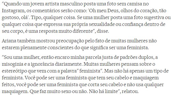 sonyeoshisays's tweet photo. Ariana dando um show, como sempre. #FeminismToCamila https://t.co/XU6KPDGkXW