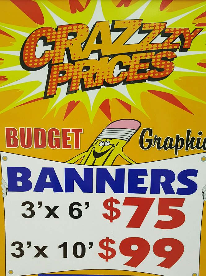 Banner Specials:
3 ft X 6 ft - $ $75.00
3 ft X 10 ft - $99.00

Call 772-879-0048 to place your order!