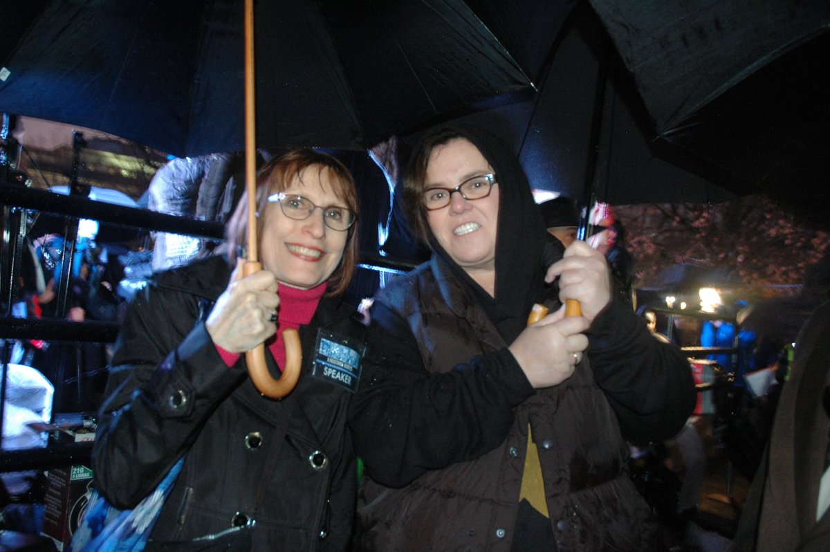 foodandwater's tweet photo. We'd like to send a huge shoutout to @Rosie for headlining yesterday's #ResistanceAddress. Thanks so for coming out and braving the rain! https://t.co/LoTVmJbKhI