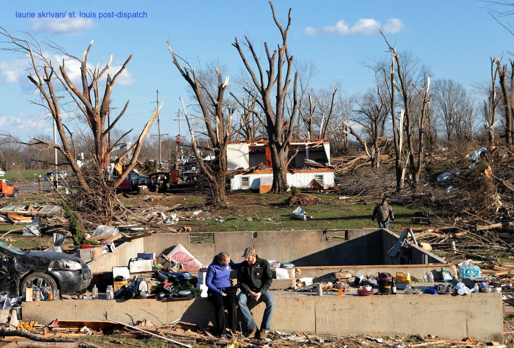 LaurieSkrivan's tweet image. "I had my eyes closed the entire time. I could feel the rain and just look up at the sky," said Cody Comte.  #perryvilletornado