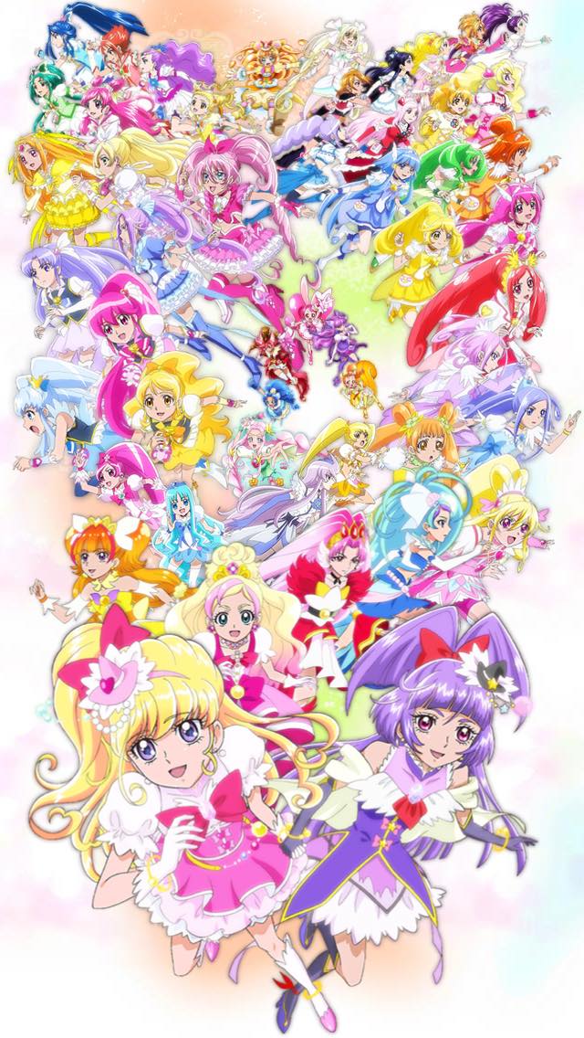 バック石松 A K A たぬ吉くん 背景だけ違うiphone用詰め込み過ぎプリキュア壁紙修正版 キュアフェリーチェとキュアモフルンがいなかったので Precure T Co N3ptnv85sf Twitter