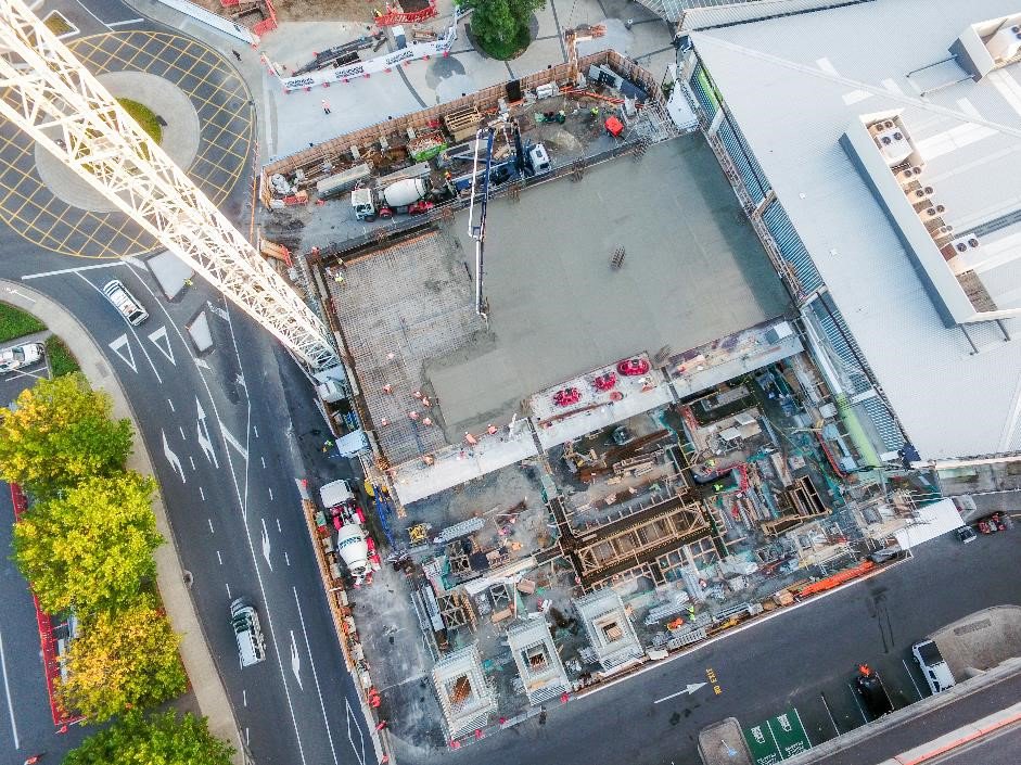 acuitenz's tweet photo. Awesome aerial shot of construction at @sylviapark #poweredbyacuite #acuitenz https://t.co/KQqE4UX33o