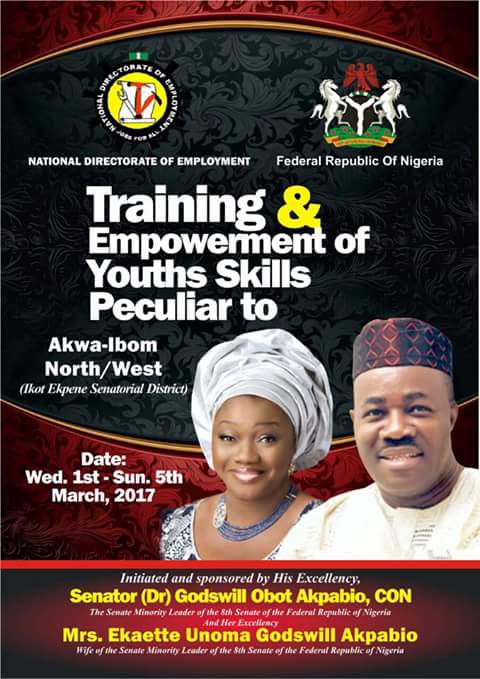 saviourudohxb's tweet image. Senate Minority Leader, Sen. Godswill Akpabio, CON Lunches Youths and Women Empowerment Program

#iStandWithAkpabio