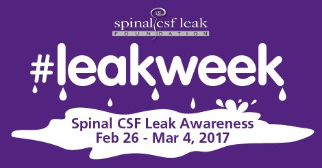 Syracuse1848's tweet photo. Syracuse is proud to recognize @spinalCSFleak and support #LeakWeak, raising awareness about this rare & serious neurological condition. https://t.co/plUbZW8240