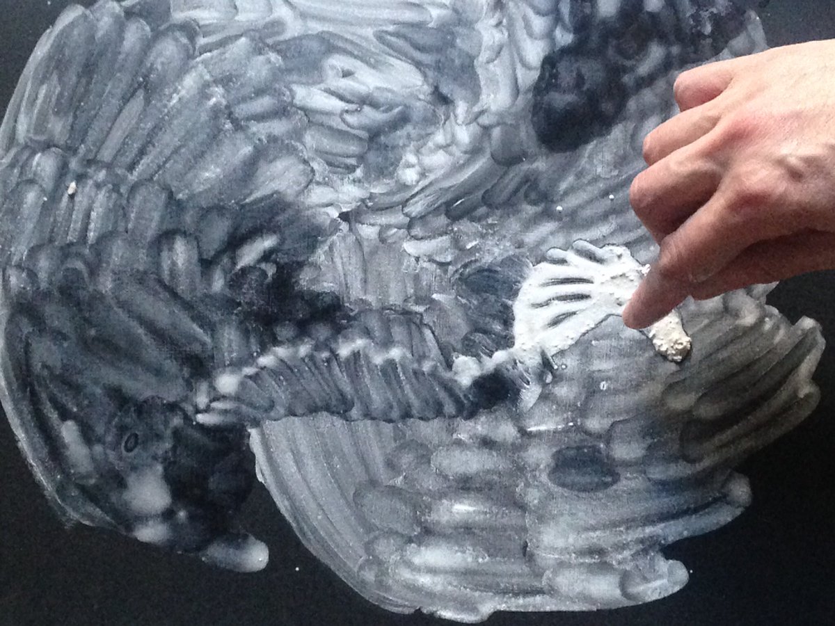 Have loved making #chalk #animations for my upcoming show <a href="/LSGMargate/">LombardStreetGallery</a> opening this Saturday 4th March.