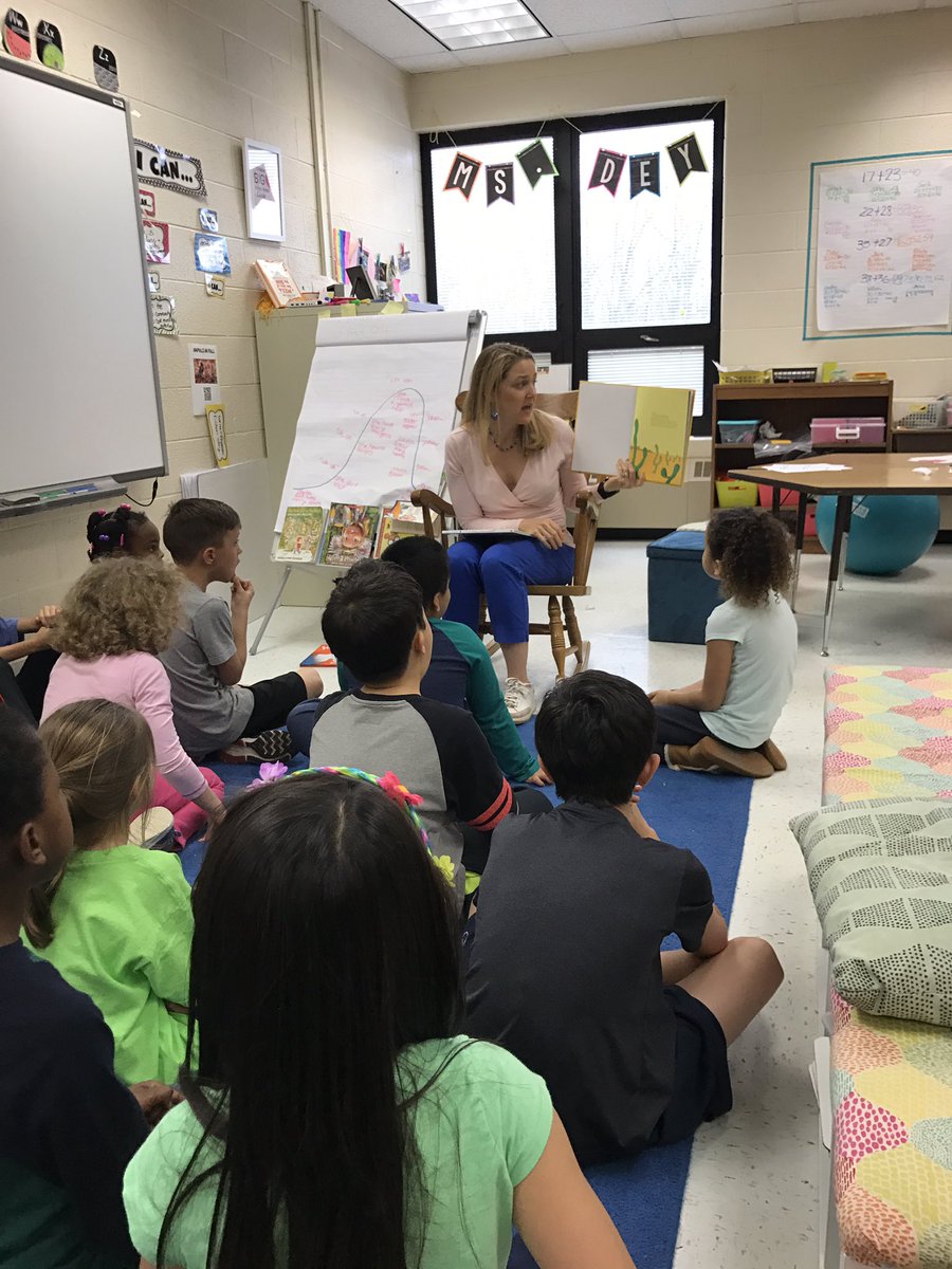 Ms_Dey2's tweet photo. We loved having so many guest readers read to us today! #VRESReads https://t.co/bNjxeIt9mS