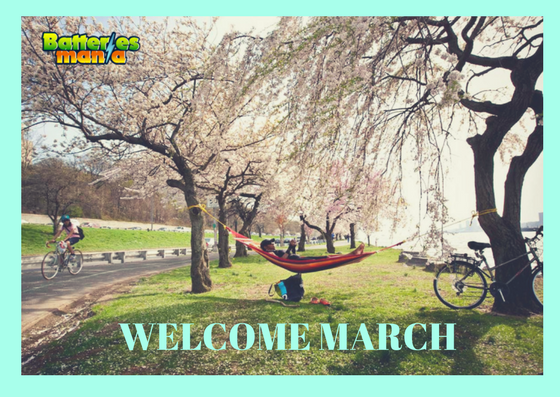 batteriesmania1's tweet photo. Ladies and gentlemans: #spring is coming... so get ready! #march1st #nicemonth  #batteries #energy #hearingaid #usa #Sales https://t.co/5x9PxTko4v