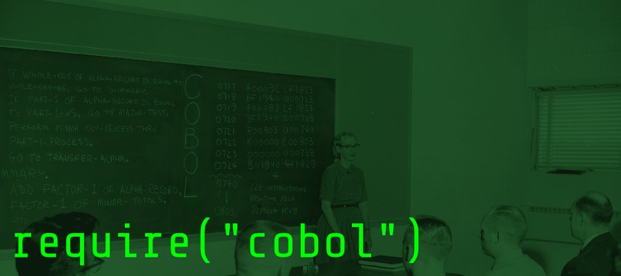 LuminaraConsult's tweet photo. COBOL Programmers wanted for 5-6 month contract in Austin, TX!  jobs@luminaraconsulting.com #coboljobs #ausjobs https://t.co/nbcaXb6TiA