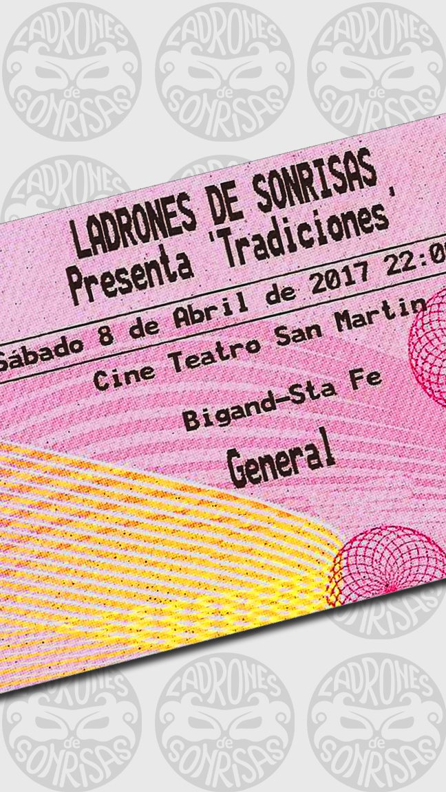 LadronesDeS's tweet photo. Ya están las entradas para el 8 de abril a la venta!! https://t.co/LvtYe2rytB