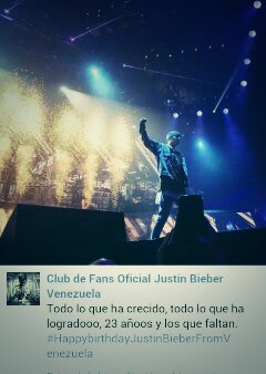 Vega29M's tweet photo. Happy Birthday! My Boy JB #23.. 💋¡AW HAHAHA 🎇🎉🎂🍻 😘💏🎂🎂  @justinbieber @CLUBFANSJBCARAC https://t.co/qj6WxlMcqk