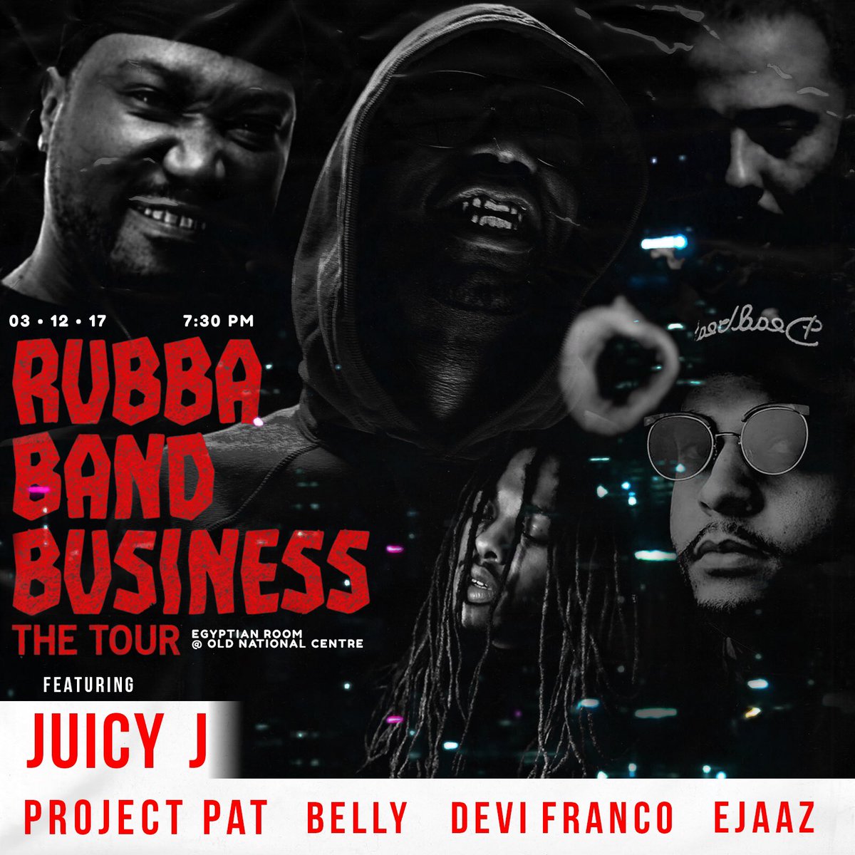 EAGLETUCK's tweet photo. #JUICYJ • #BELLY • #PROJECTPAT • #DEVIFRANCO • #EJAAZ
tickets 🦅✨
https://t.co/YBieV76Zdw
#EAGLETUCK #XO #TGOD https://t.co/BLlPcLK0Jp