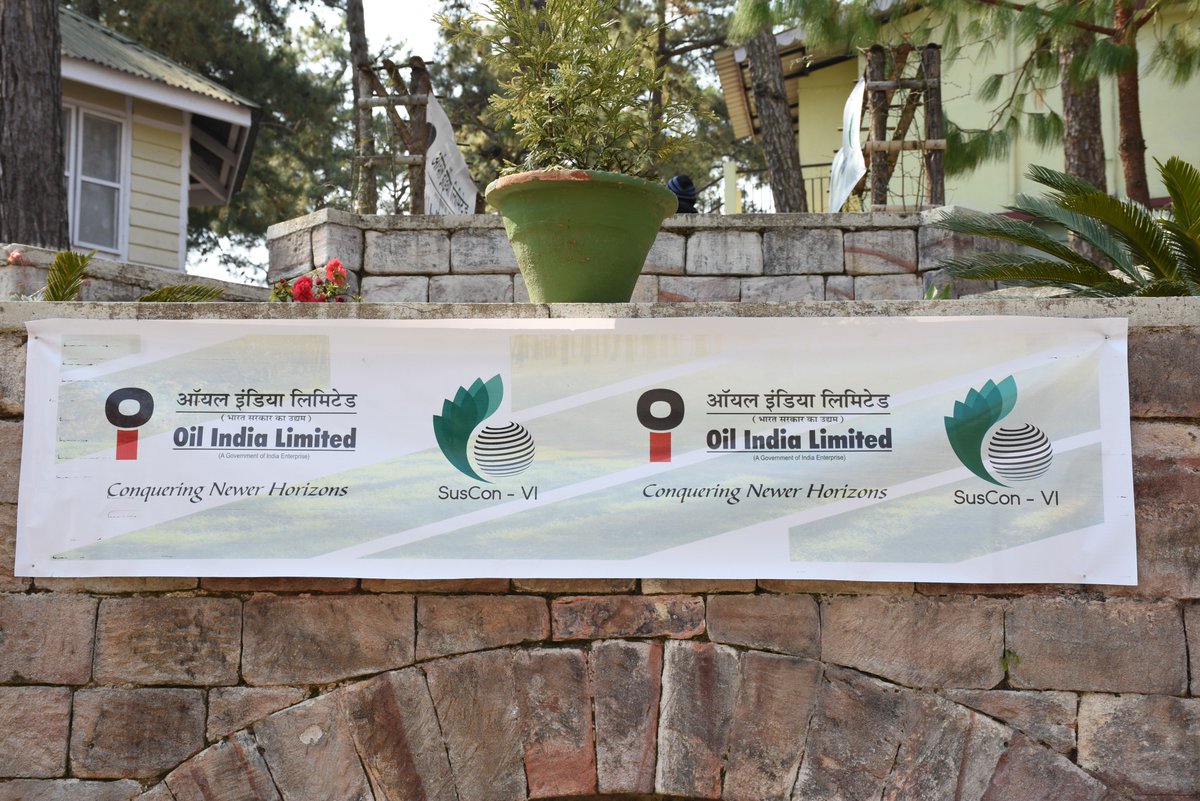 IIMShillong's tweet photo. #IIMShillong thanks the sponsors for #suscon2017 for their support @TheOfficialSBI @oilpr #lnt @UCO_BANK  #AssamGas https://t.co/aiSpRJhUPV