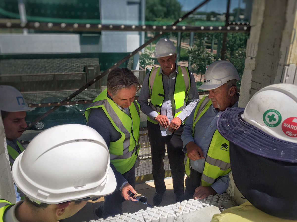 princestrustau's tweet image. Inspection by @PC_Aust Trustee @Dominic_UK at The Prince&apos;s Terrace Adelaide with @RenewalSA @DefenceHousing @PrincesFound #excitingprogress