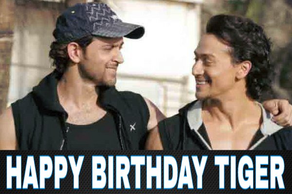  Birthday Tiger Shroff! Proud to say that u too r a Hrithik Fan like us! A fan Hrithik sir is proud of!   