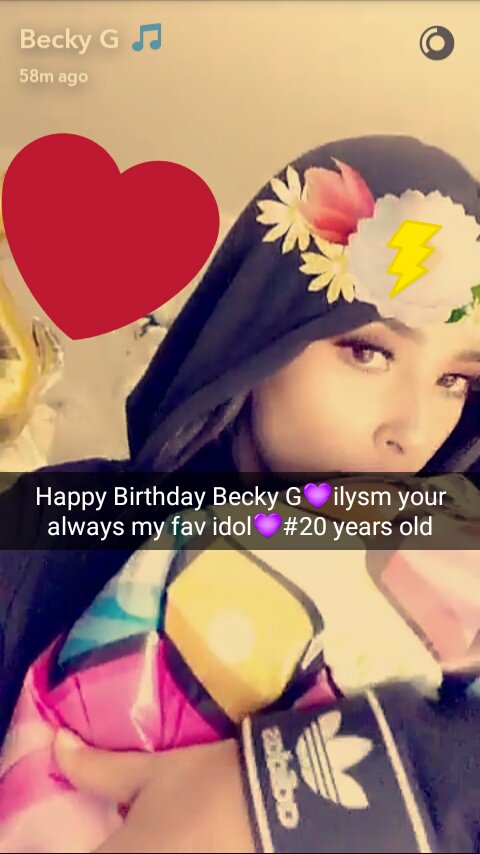  happy Birthday Becky G 
