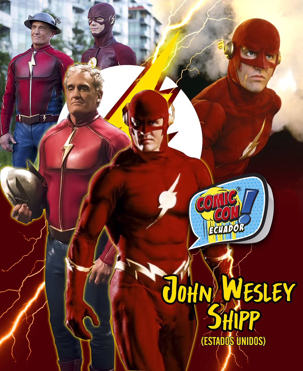 John Wesley llegará a la <a href="/ComicConEc/">Comic Con Ecuador</a> 2017, conocido por THE FLASH (1990) y actualmente como Henry Allen en la serie THE FLASH (2014).