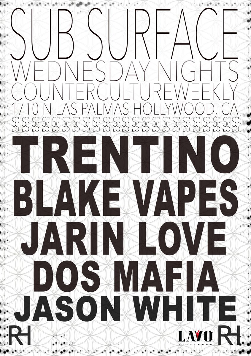 YezerDubz's tweet photo. TONIGHT! #TRENTINO #BLAKEVAPES #JARINLOVE #WILBREW #JASONWHITEDEEP https://t.co/CJ0ZdAuynk