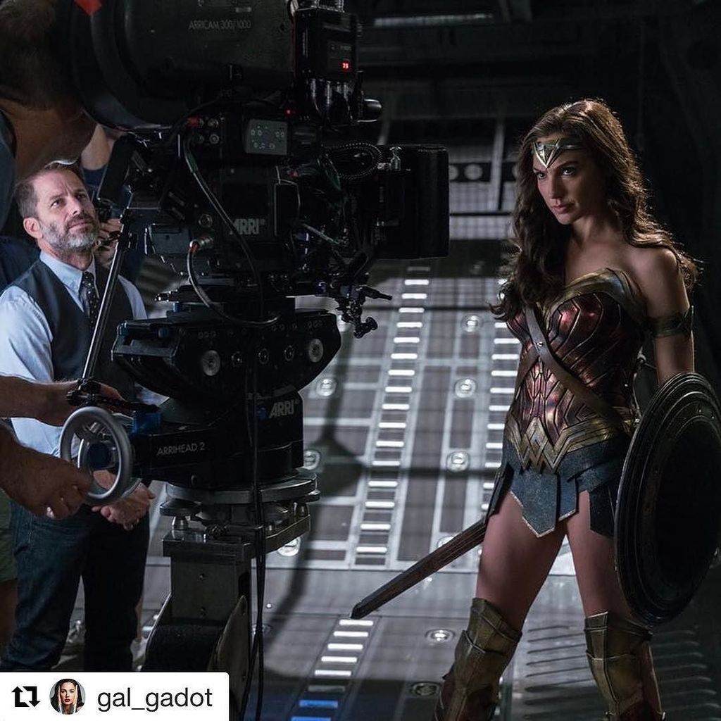Justice League behind the scenes. Happy Birthday Zack Snyder. 