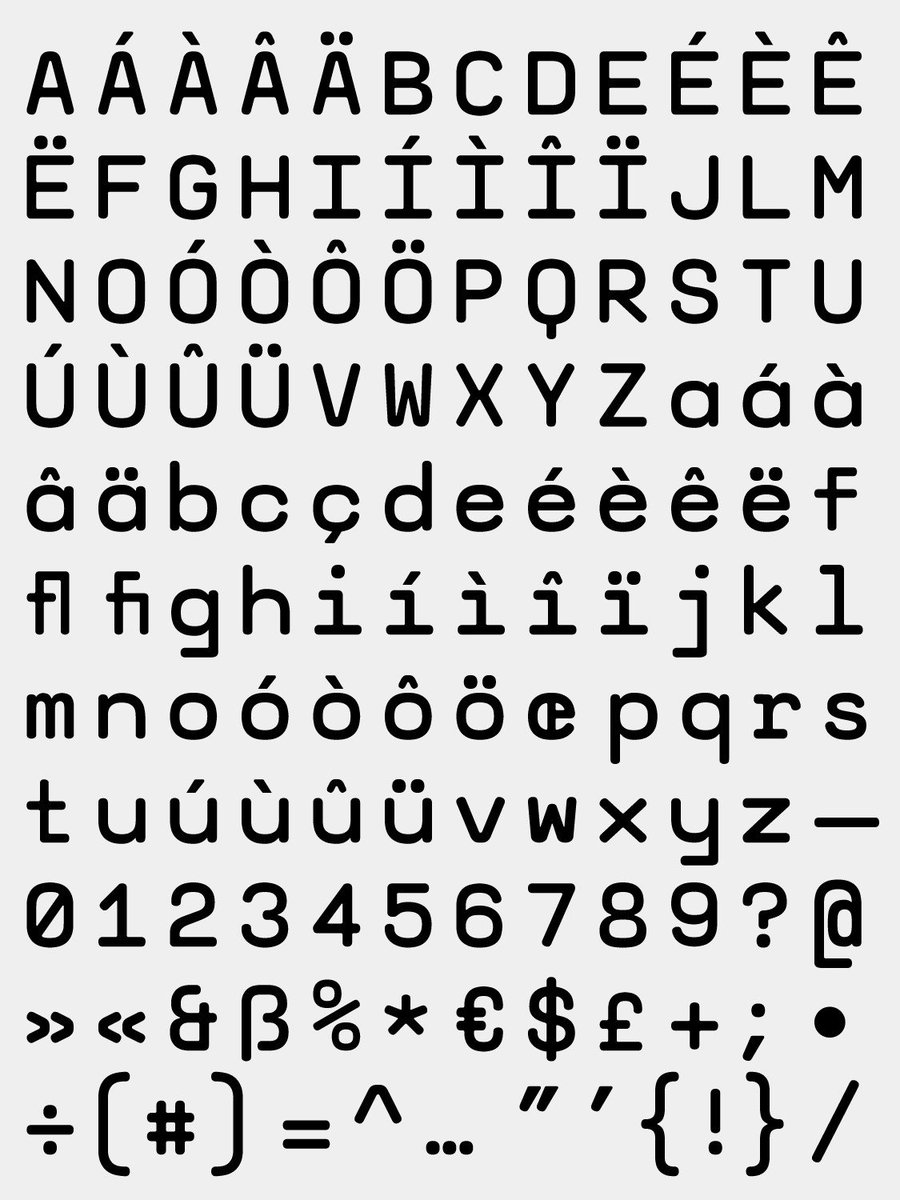 Zeitype's tweet photo. Finally got Dial Mono into @Fontlab #typeface #typedesign https://t.co/vFfX7O9lnl